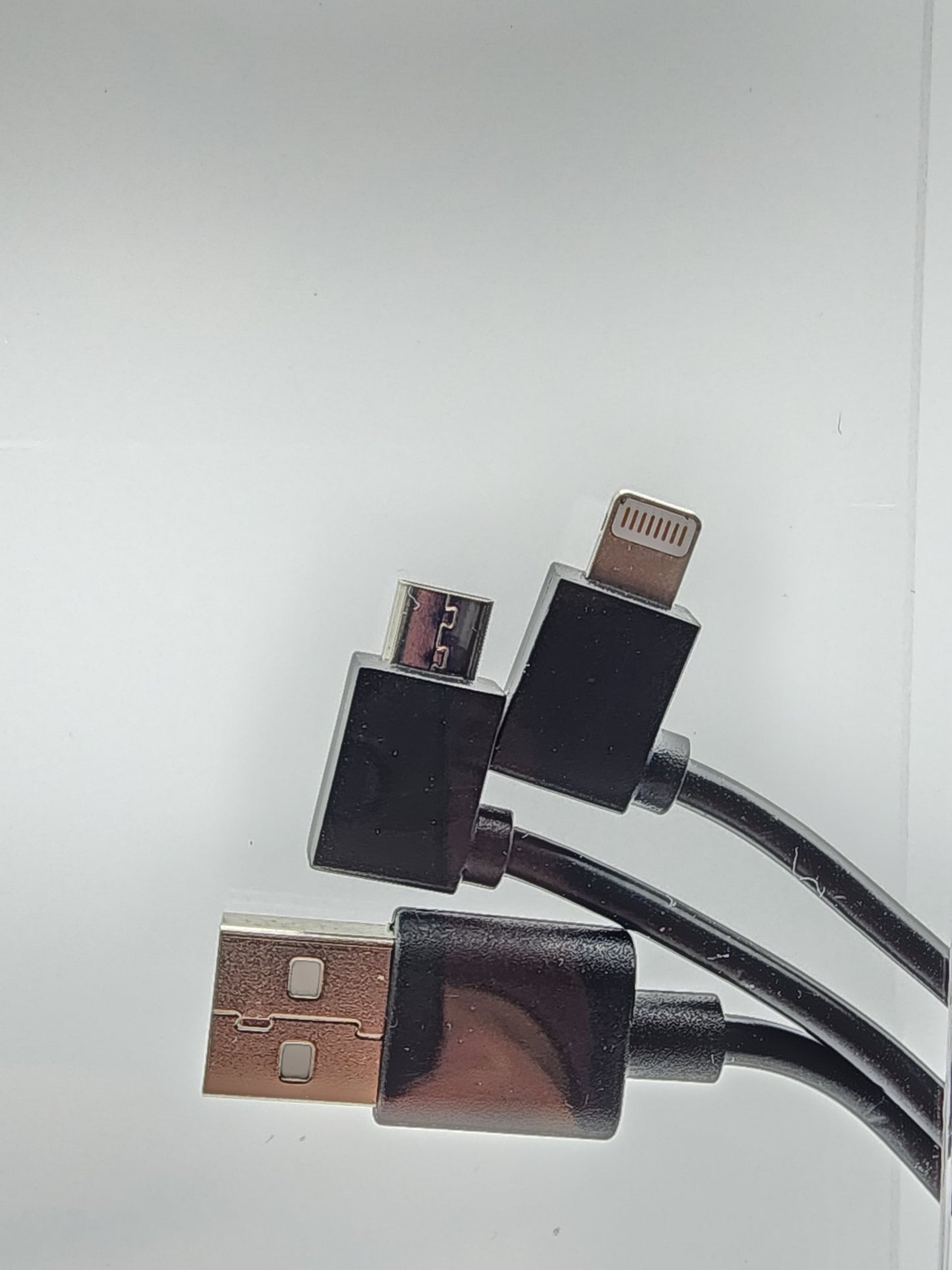 Part - Y-Cable - Lightning to Micro (10.2")