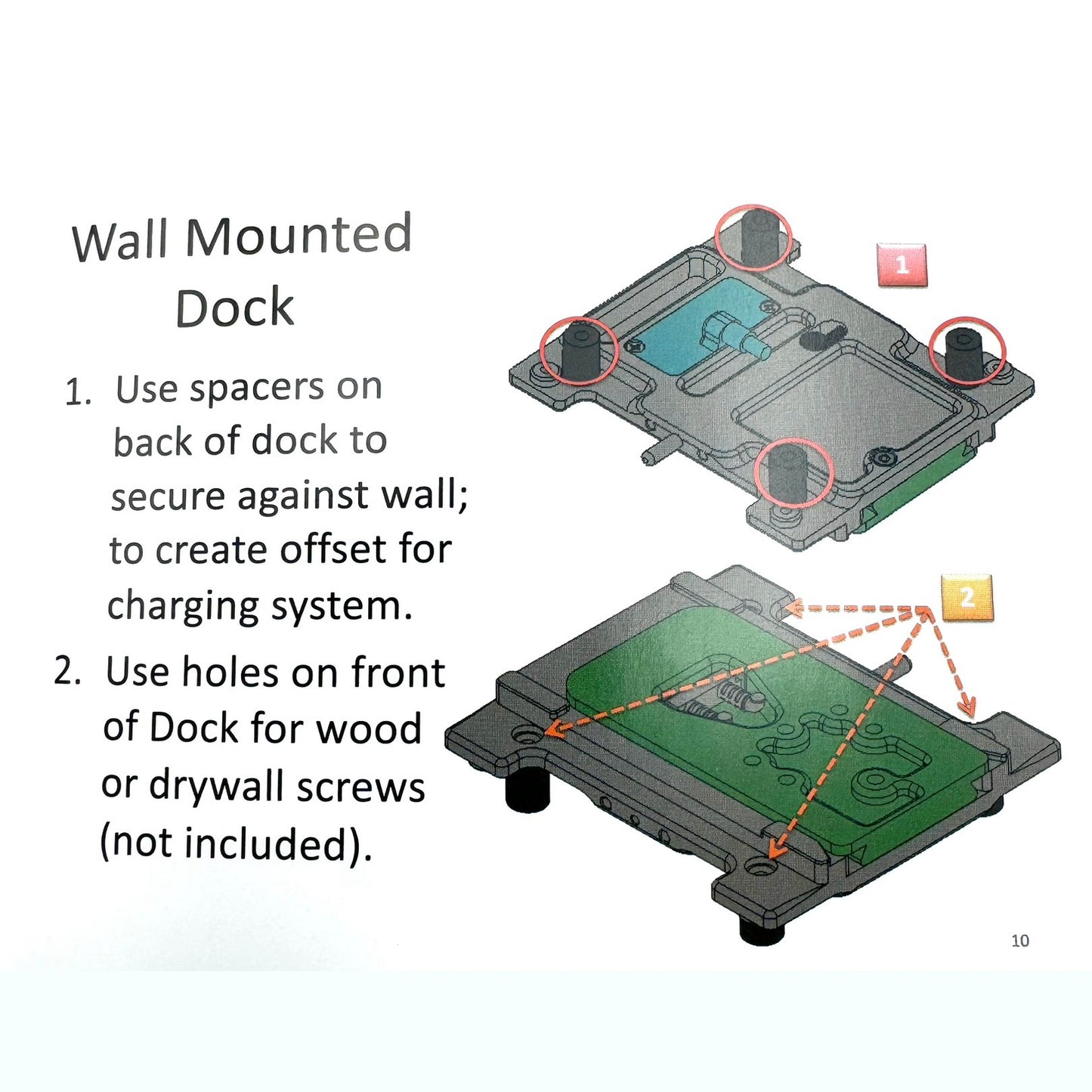 Part - nClose Quick Release/Wall Mount