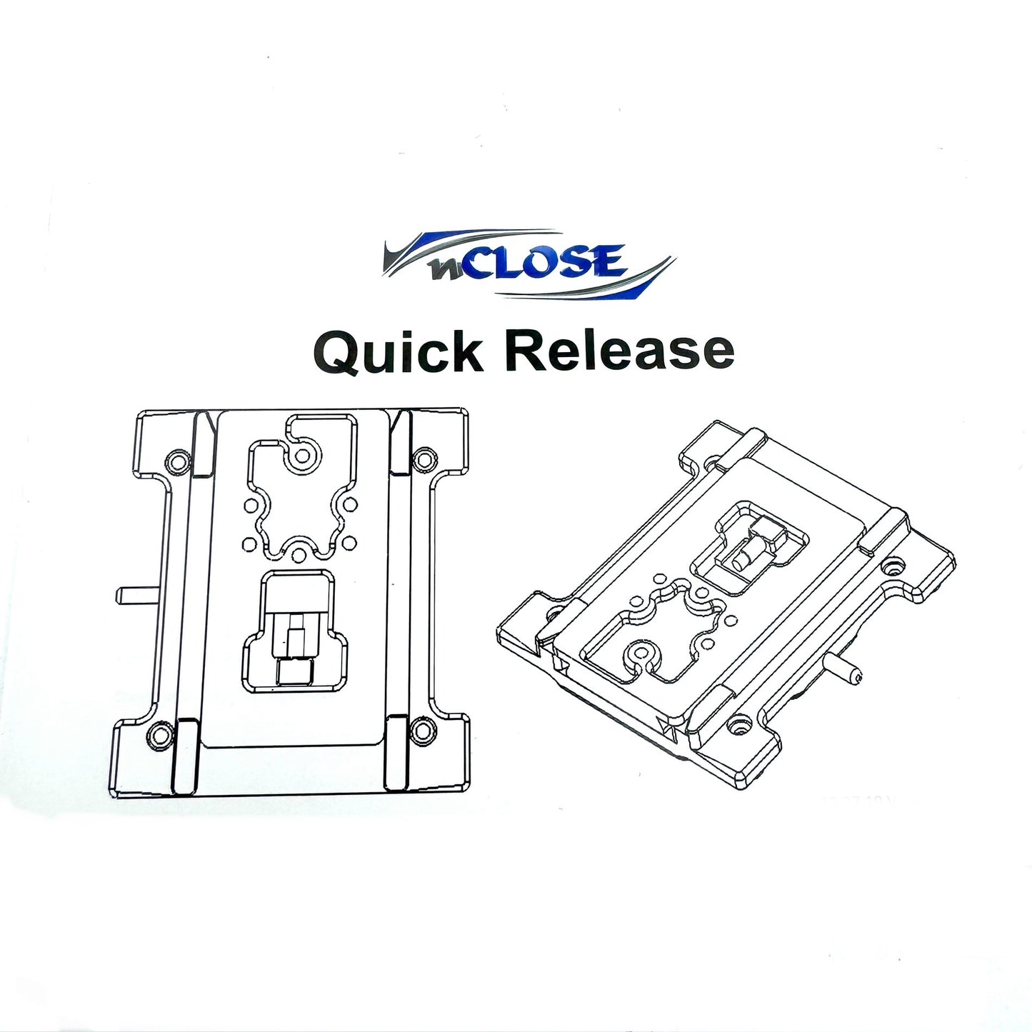 Part - nClose Quick Release/Wall Mount