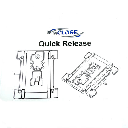 Part - nClose Quick Release/Wall Mount