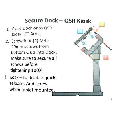 Part - nClose Quick Release/Wall Mount